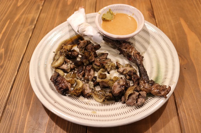メニュー_地鶏のもも焼き